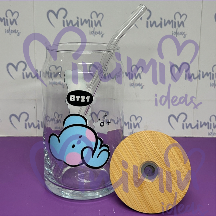 Vasos BT21 vidrio
