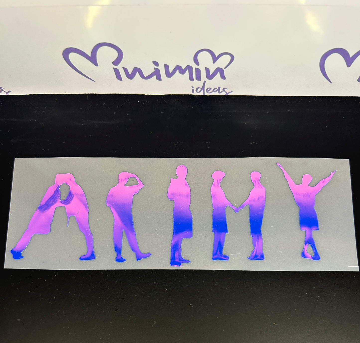 Sticker decorativo Silueta ARMY