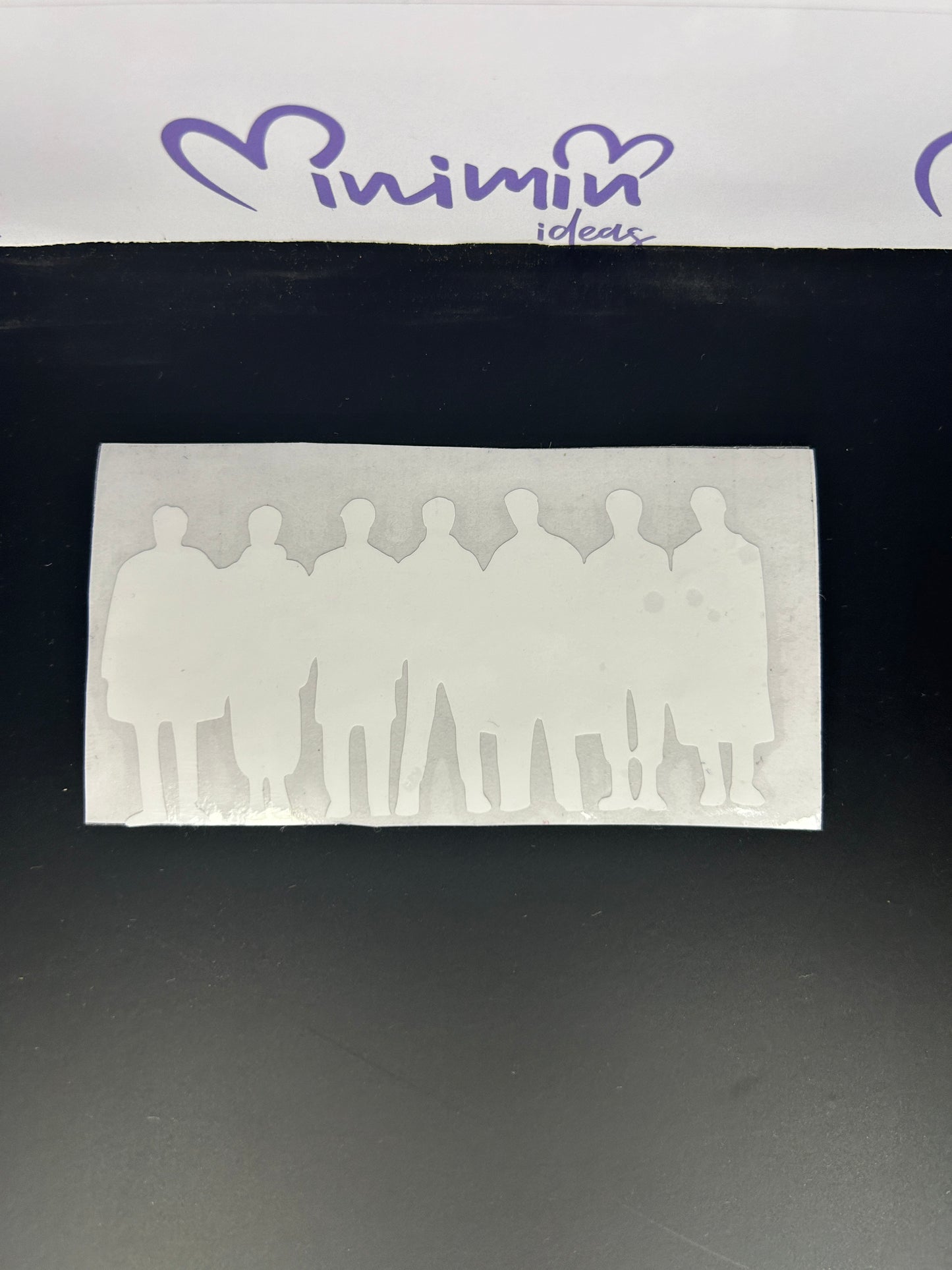 Sticker decorativo Siluetas PROOF