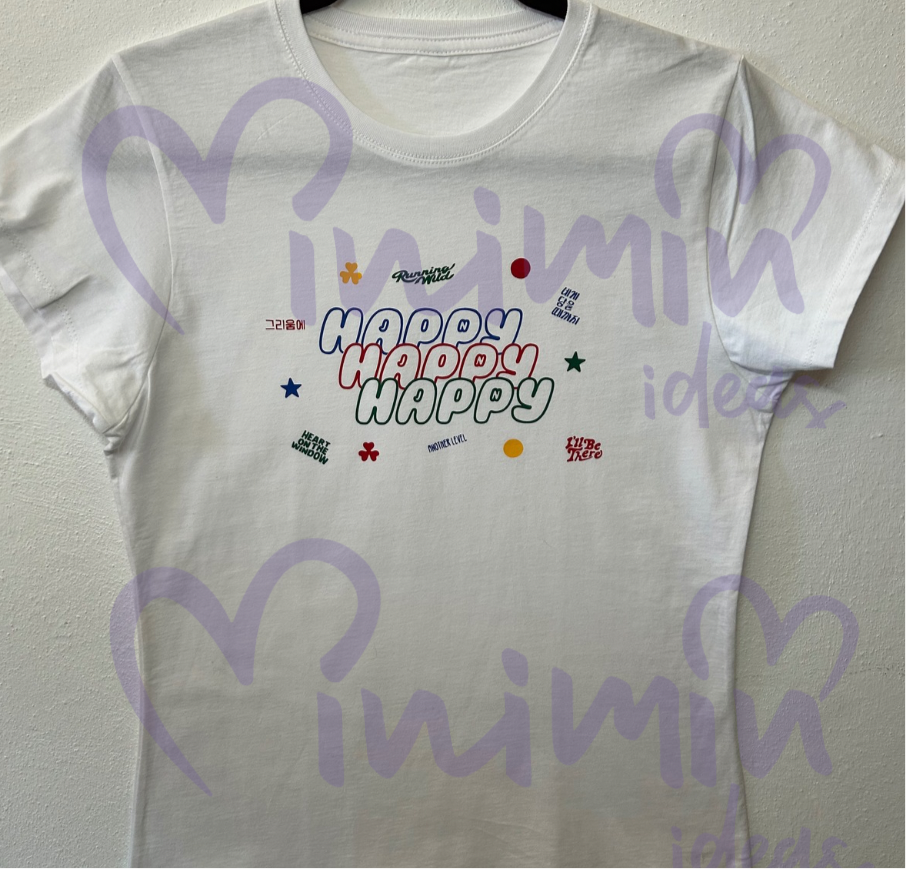 Playera HAPPY