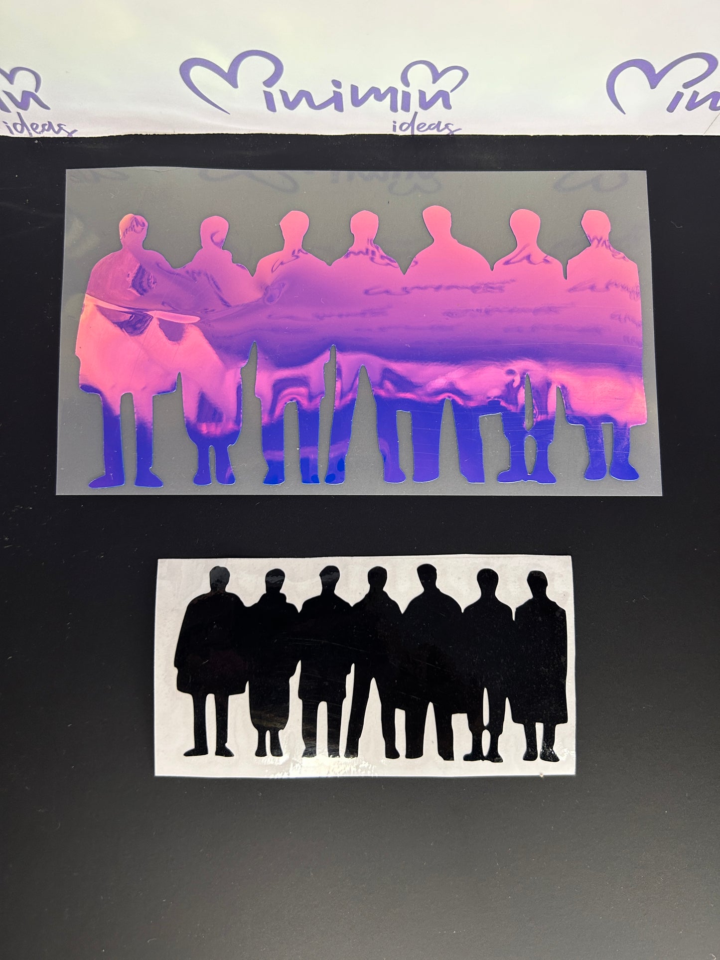 Sticker decorativo Siluetas PROOF
