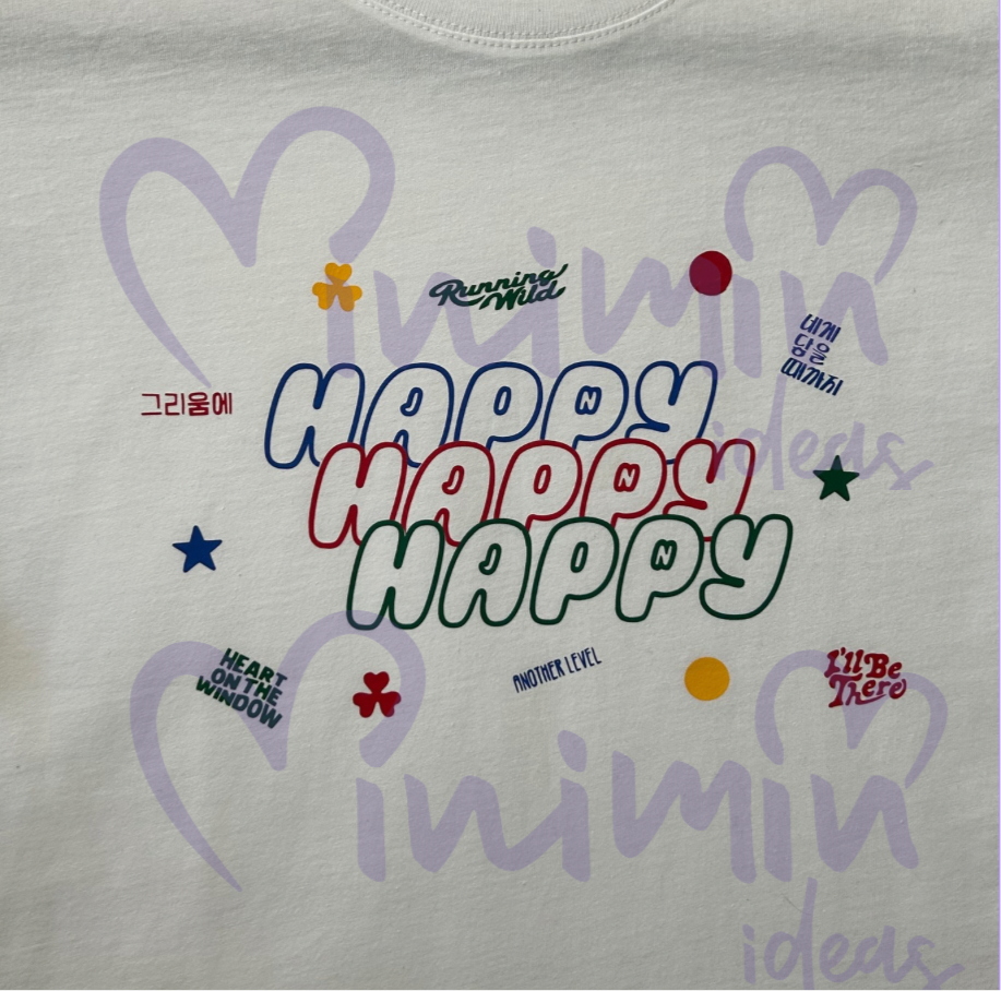Playera HAPPY