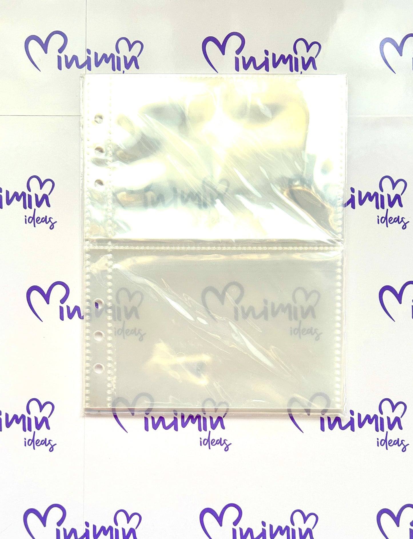 Sleeves transparentes para photocards