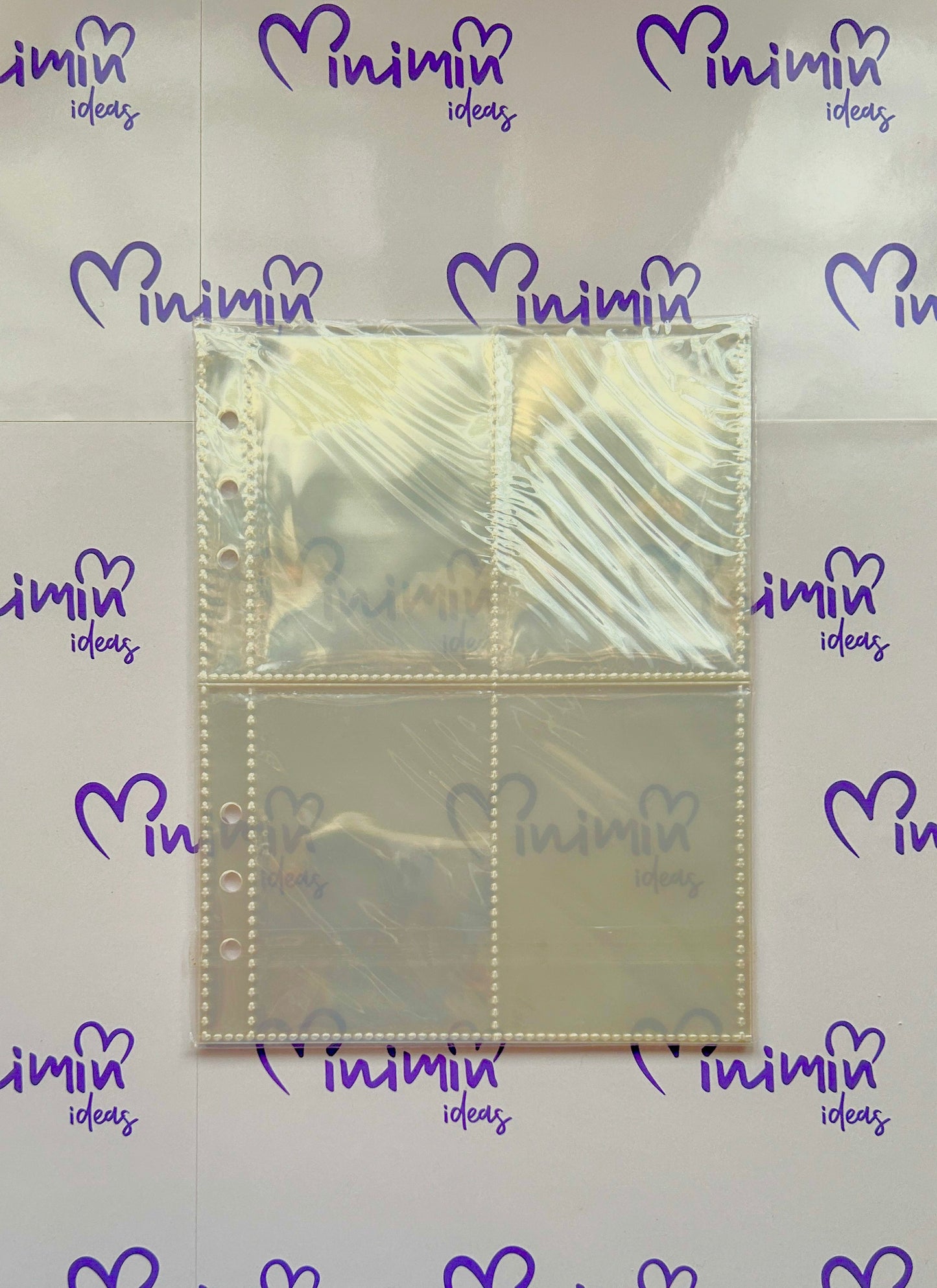 Sleeves transparentes para photocards