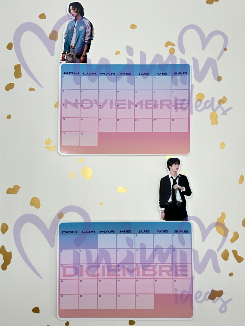 Calendario Bangtan26