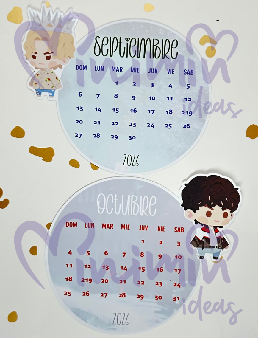 Calendario Panzones26