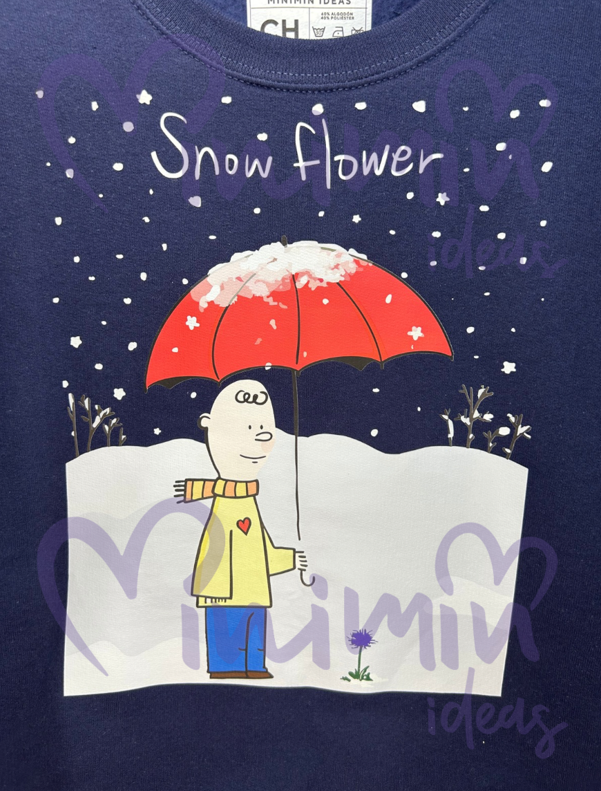 Sudadera Snow Flower