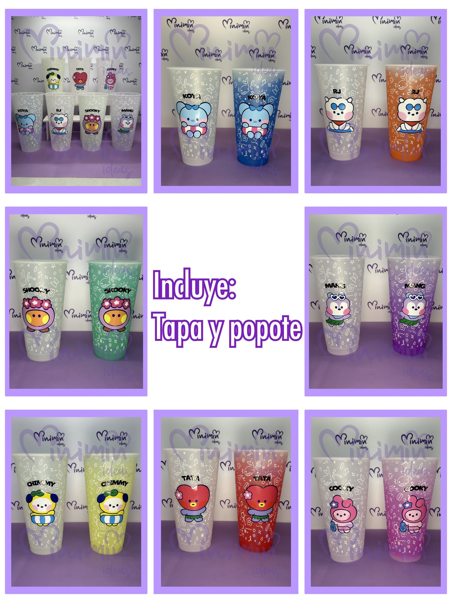 Minpop cups