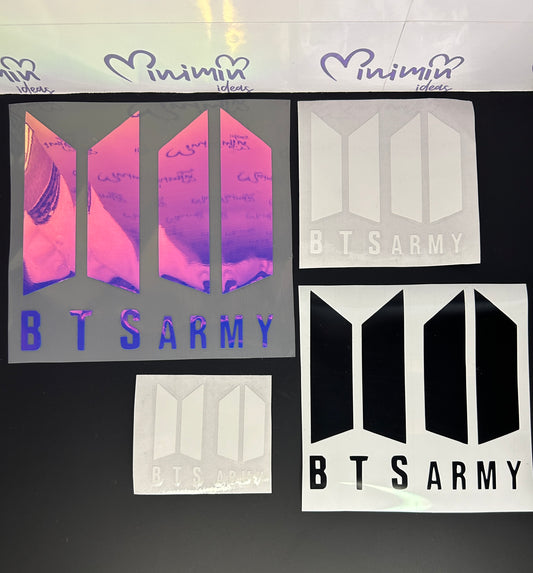 Sticker decorativo BTS + ARMY