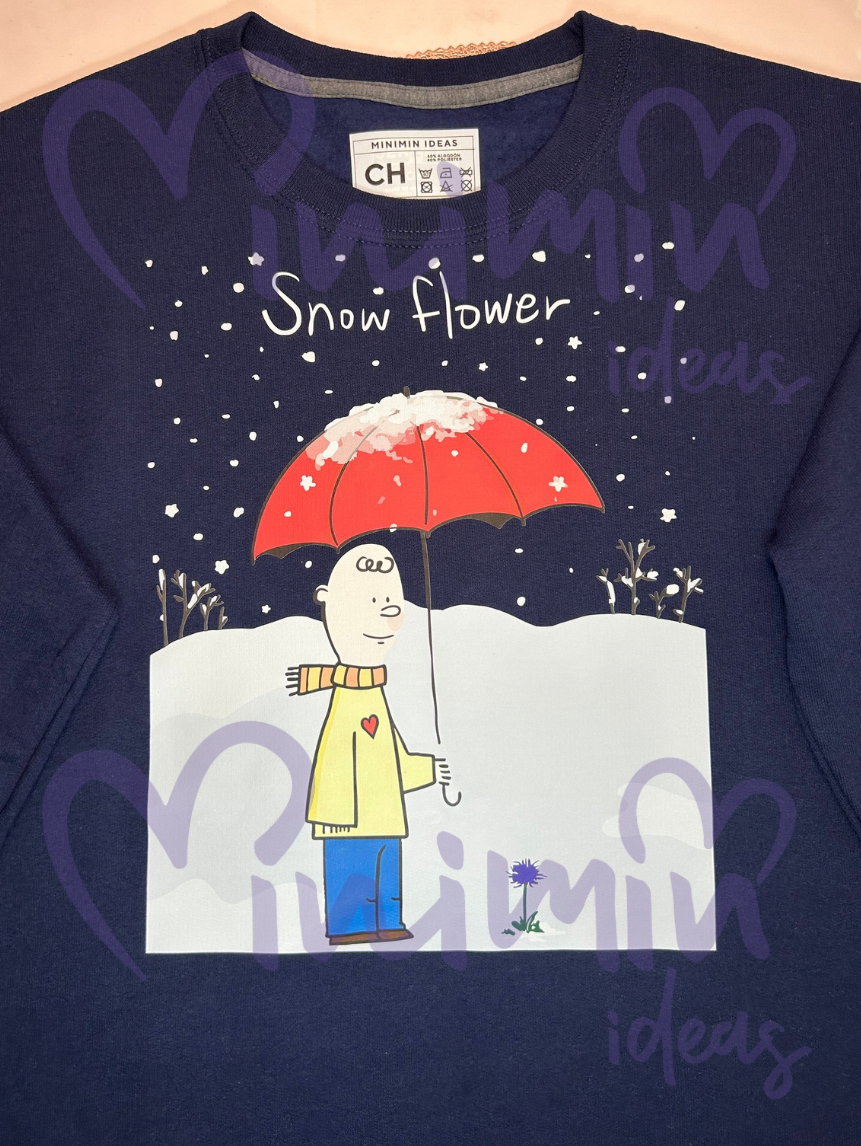 Sudadera Snow Flower