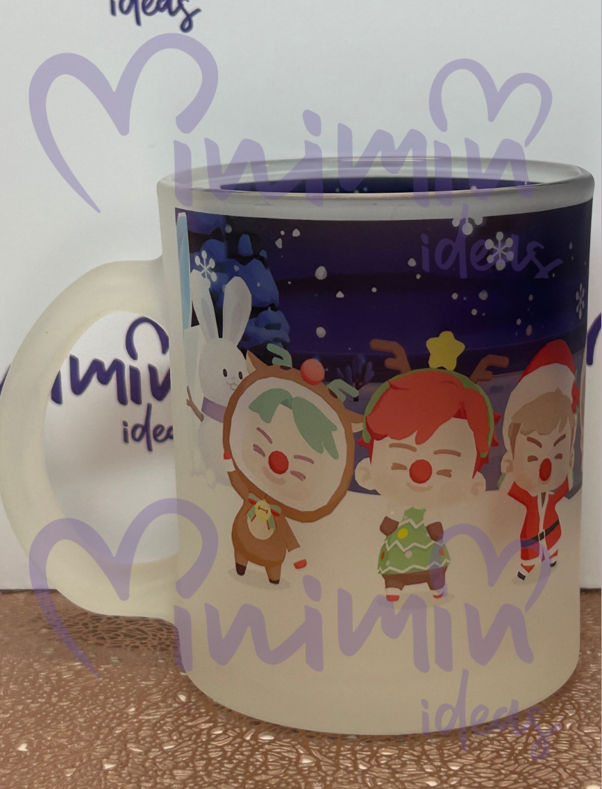 Tazas Panzones Navideños