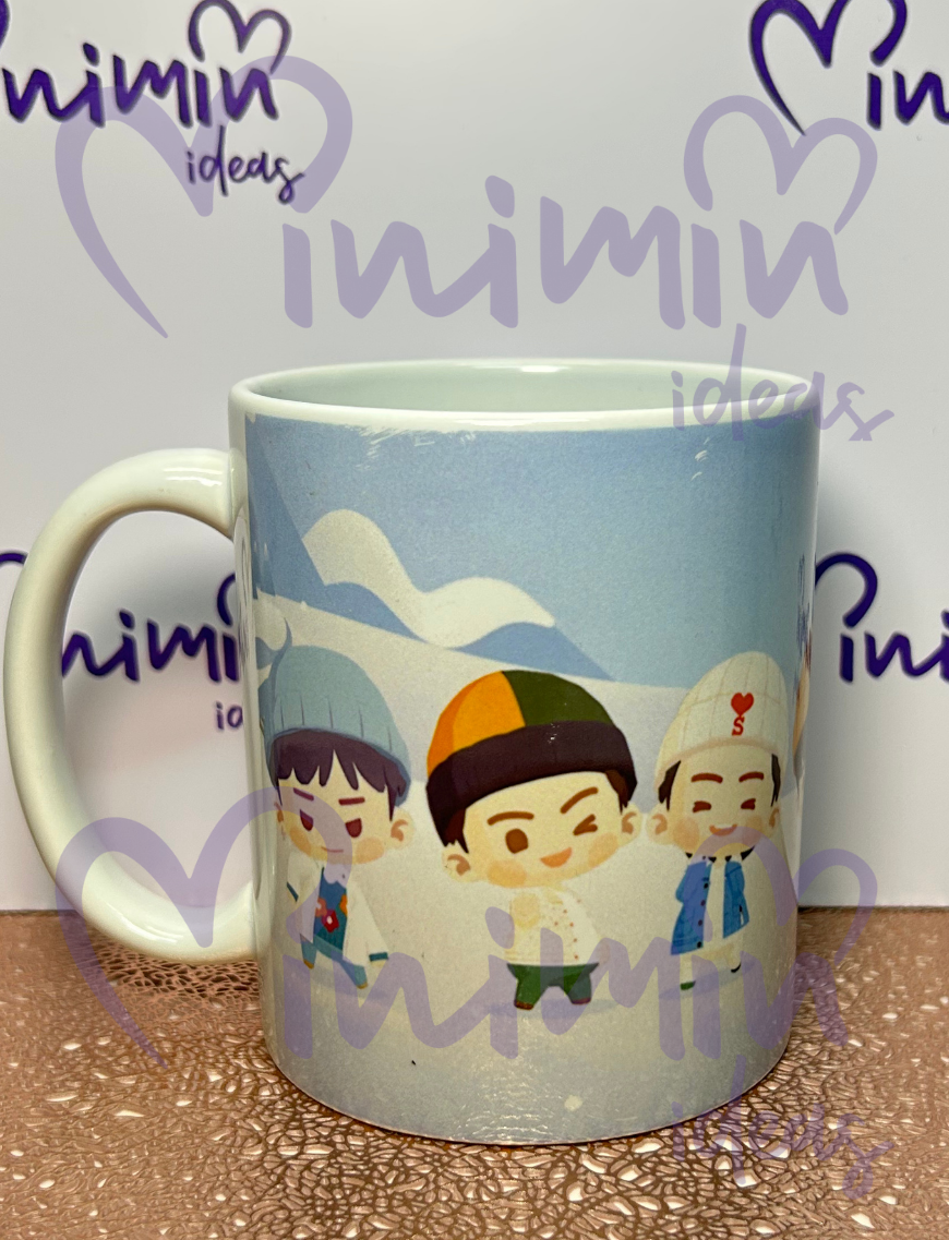 Tazas Panzones Navideños