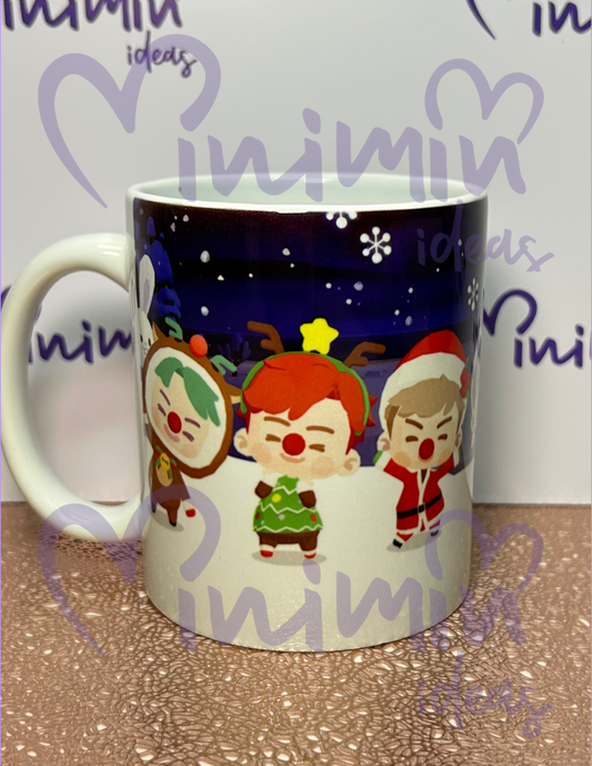 Tazas Panzones Navideños