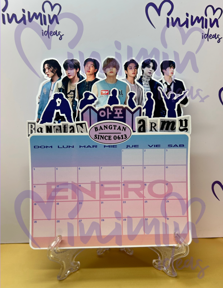 Calendario Bangtan26