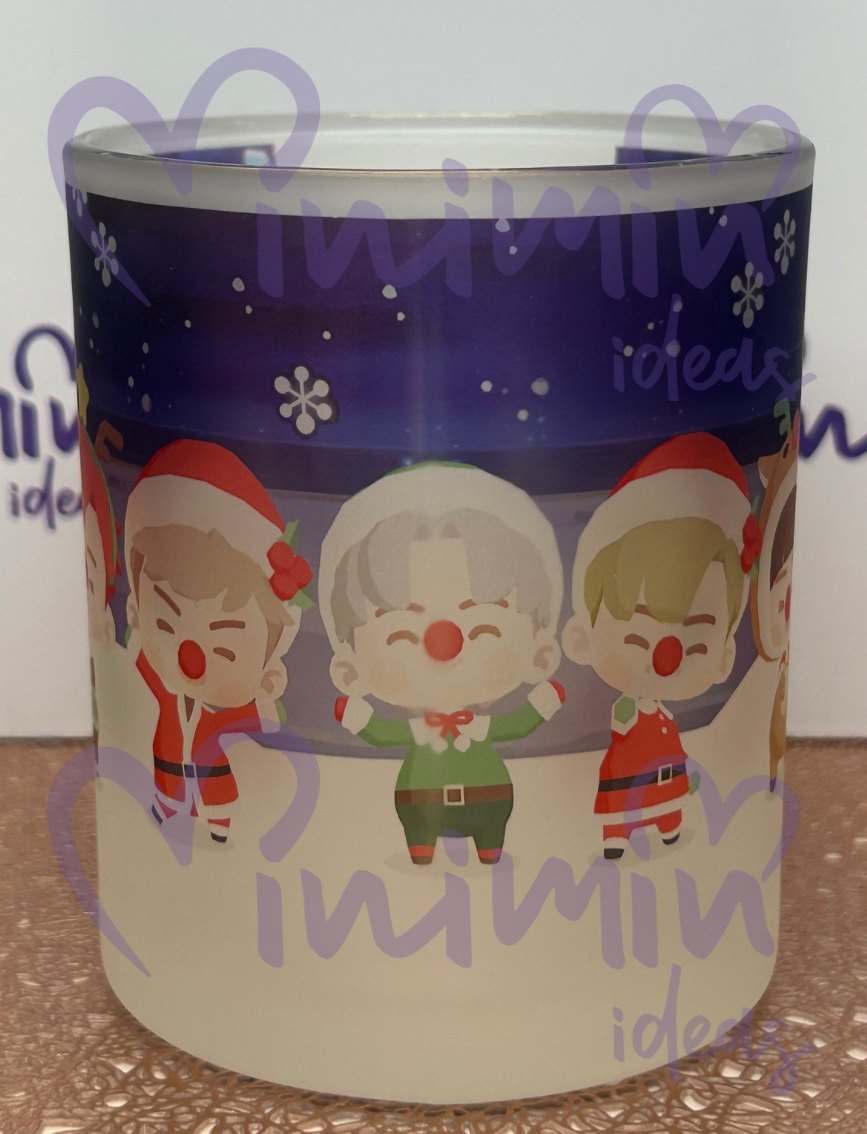 Tazas Panzones Navideños