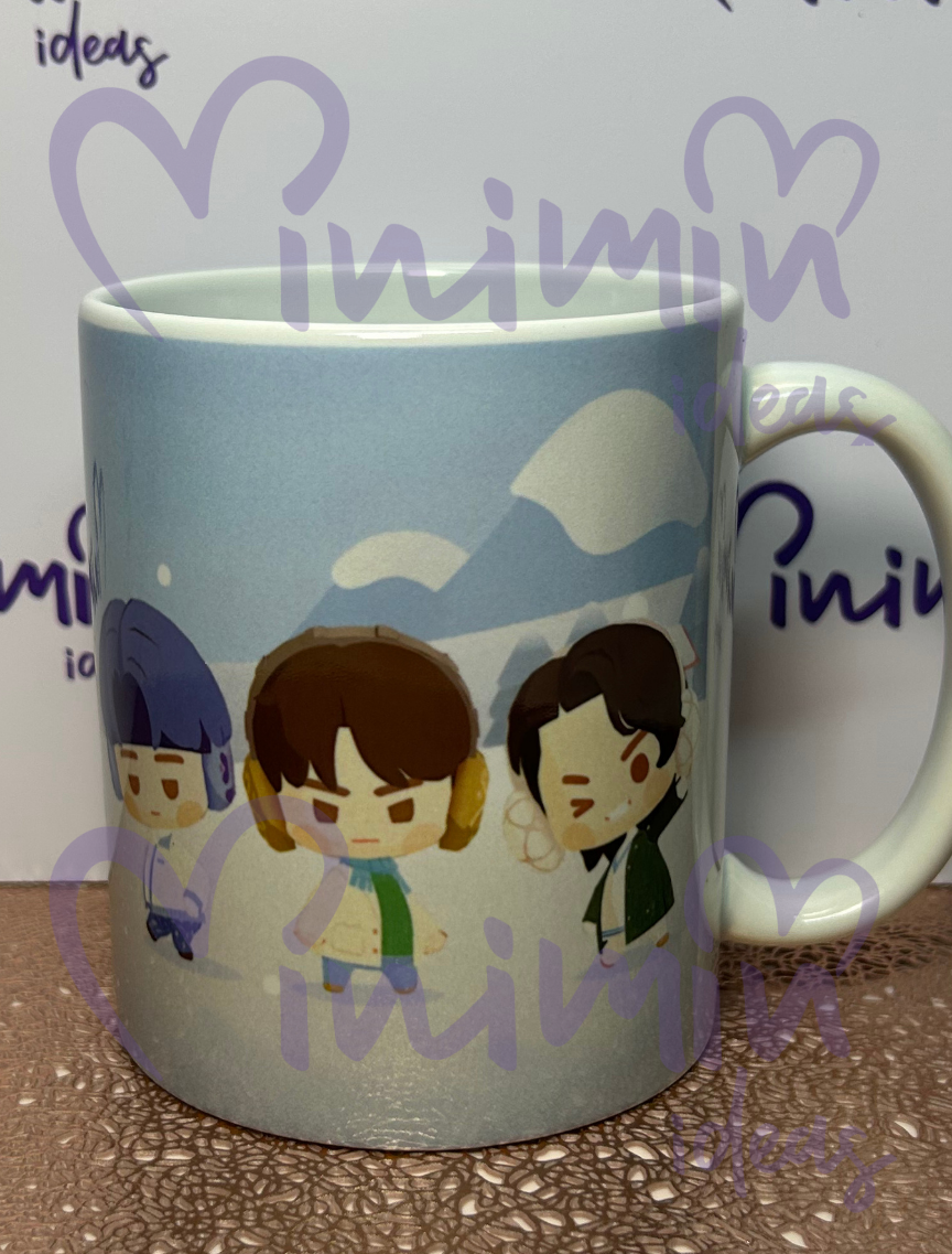 Tazas Panzones Navideños