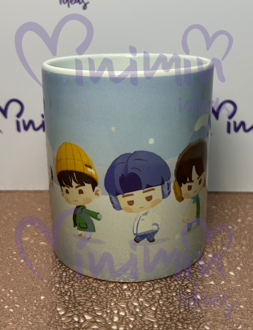 Tazas Panzones Navideños