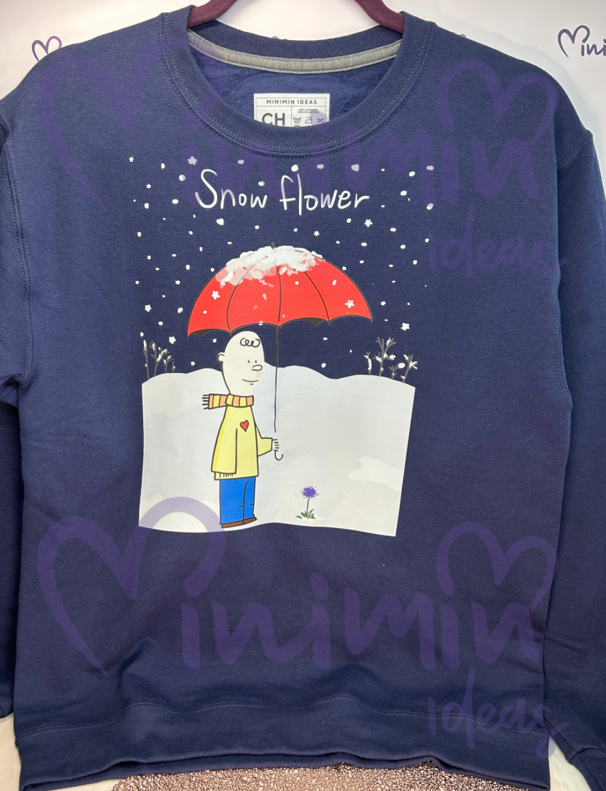 Sudadera Snow Flower
