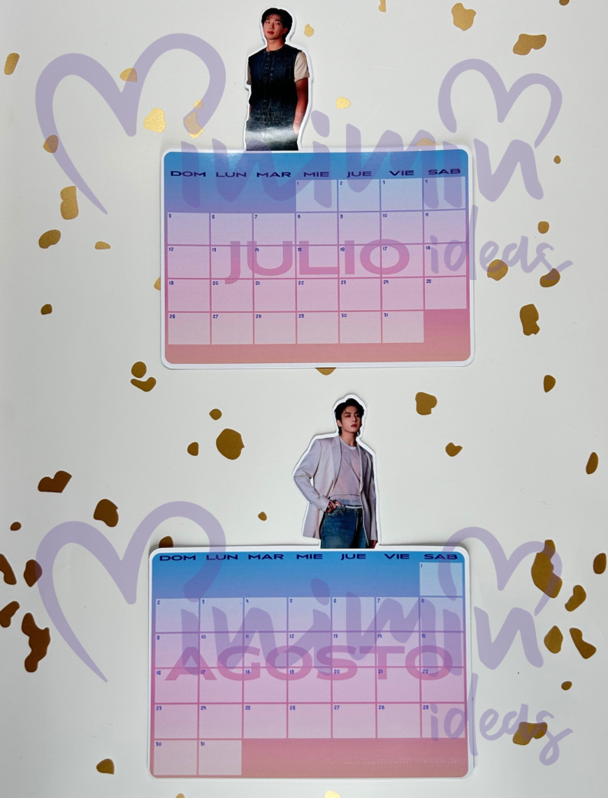 Calendario Bangtan26