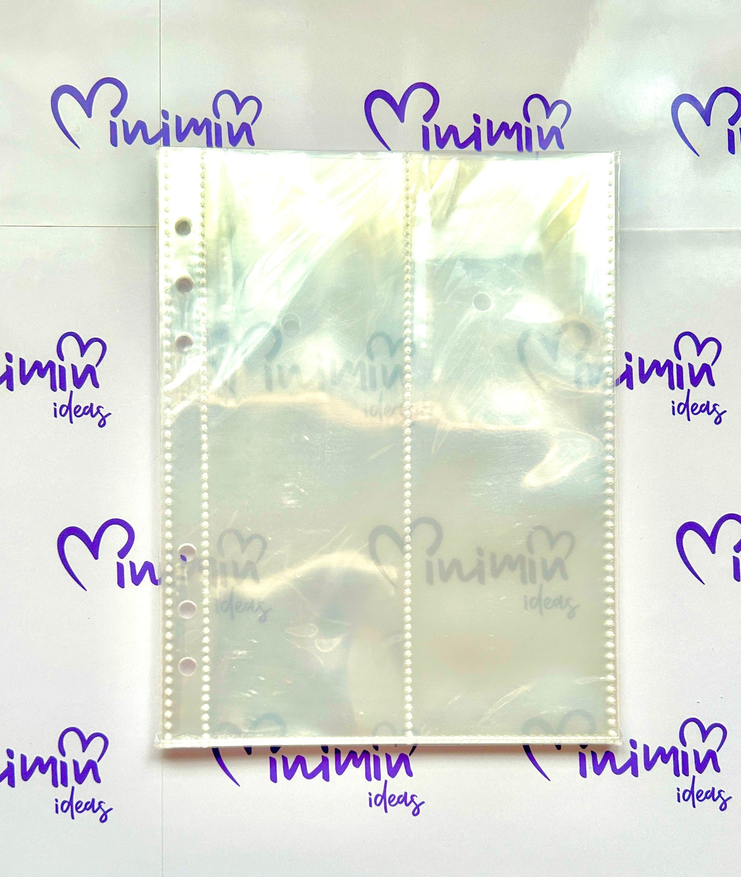 Sleeves transparentes para photocards